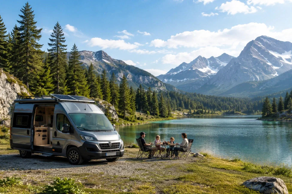 Wie viel Solarleistung brauche ich, um eine 200Ah LiFePO4-Batterie im Camper zu laden?