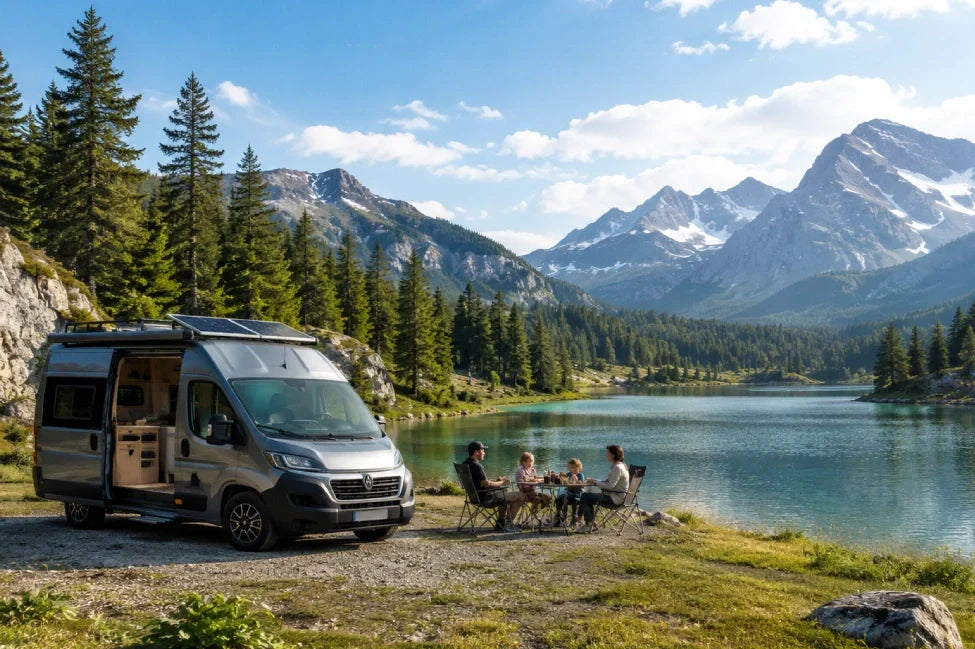 Wie viel Solarleistung brauche ich, um eine 200Ah LiFePO4-Batterie im Camper zu laden?