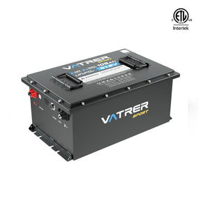 【UL】Vatrer 48V 105Ah Lithium Batterie,UTV/ATV 300A BMS