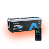 【Vorbestellung】Vatrer 12V 600Ah Lifepo4 Batterie mit Heizung, Bluetooth für Wohnmobile