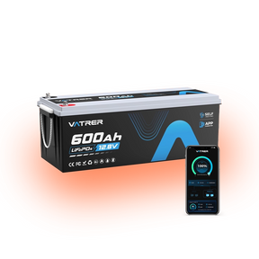 【Vorbestellung】Vatrer 12V 600Ah Lifepo4 Batterie mit Heizung, Bluetooth für Wohnmobile