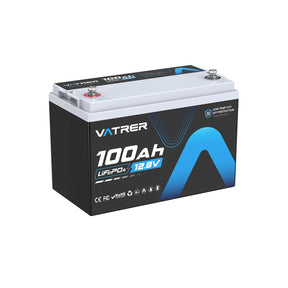 Vatrer 12V 100Ah Low Temp Cutoff LiFePO4 Lithium Battery EU