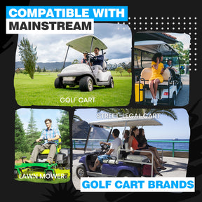 Vatrer 48V 105AH LiFePO4 Golf Cart Battery, 200A BMS, 4000+ Cycles Lithium Battery, Max 10.24kW Power EU 