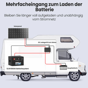 VATRER 12V 560Ah Selbsterwärmung LiFePO4 Lithium Batterie