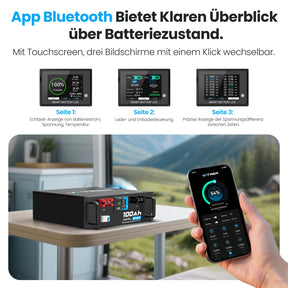 Vatrer 48V (51,2V) 100Ah Selbstwärmende Lithium-Solarbatterie, Max. 5120W Ausgangsleistung