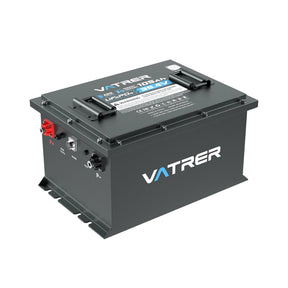 【UL】Vatrer 36V 105AH LiFePO4 Golfwagen Batterie, 200A BMS, 4,000+ Zyklen, Max 7.68kW Ausgangsleistung Lithium Batterie