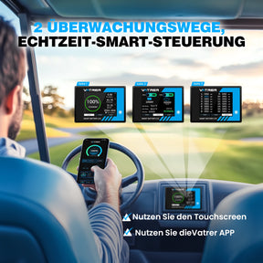 【UL】Vatrer 36V 105AH LiFePO4 Golfwagen Batterie, 200A BMS, 4,000+ Zyklen, Max 7.68kW Ausgangsleistung Lithium Batterie