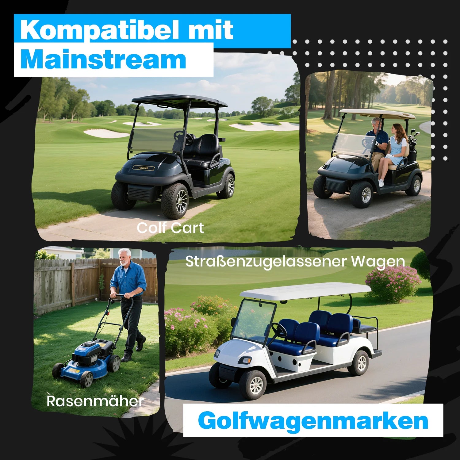 Vatrer 48V 105Ah mini Lithium Batterie,  200 A BMS