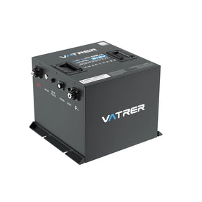 Vatrer 48V 105Ah mini Lithium Batterie,  200 A BMS